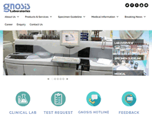 Tablet Screenshot of gnosis-healthcare.com